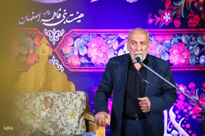 مراسم عزاداری شهادت حضرت زهرا(س) در حسینیه بنی‌فاطمه(س) اصفهان