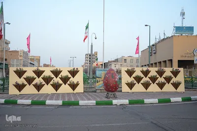 المان ها و فضاسازی شهری تبریز در نوروز 1400‎