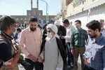 نماز عید غدیر در مسجد امیرچقماق در یزد‎‎
