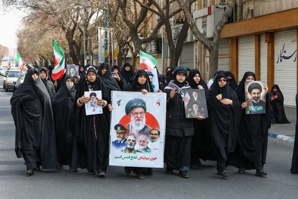 عزاداری خیابانی همزمان با سالروز شهادت امام علی(ع) تبریز