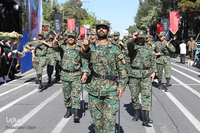 رژه نیروهای مسلح در هفته دفاع مقدس - چهارمحال بختیاری