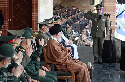 مراسم دانش‌آموختگی دانشجویان دانشگاه‌های افسری ارتش