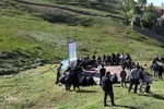 نشست خبری محمد اسکندری، مدیرکل دفتر امور روستایی و شوراهای استانداری استان آذربایجان شرقی در روستای سفیده خان