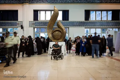 حضور اقشار مختلف مردم در نمایشگاه قرآن