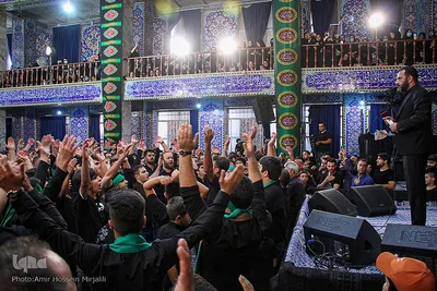 حسینیه ایران؛ تاسوعای حسینی در مسجد حظیره یزد