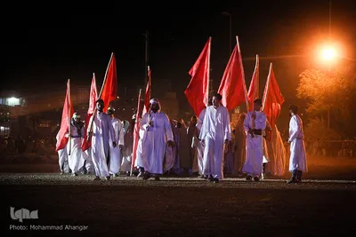 بازسازی واقعه غدیر خم در اهواز 