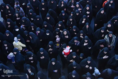 تشییع شهدای گمنام در سمنان
