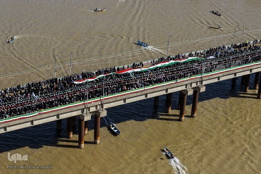 تقرير مصور |  مسيرات إحياء الذكرى الـ 44 لانتصار الثورة الإسلامية في إيران