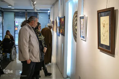 نمایشگاه گروهی آثار هنرهای تجسمی و صنایع دستی هنرمندان توان‌یاب «جلوه‌های هنر»در گالری مهر هنر 