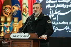 مراسم بزرگداشت شهادت سردار سلیمانی در حرم حضرت معصومه(س)