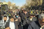 تشییع باشکوه شهید مدافع امنیت در ملایر‎