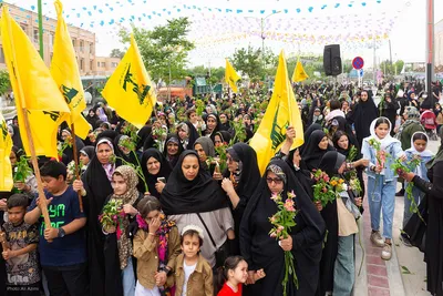 جشن روز دختر در حرم حضرت زینب خواهر امام رضا (ع)