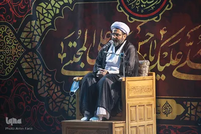 مراسم شهادت امام حسن مجتبی (ع) در حرم مطهر شاهچراغ‎(ع)