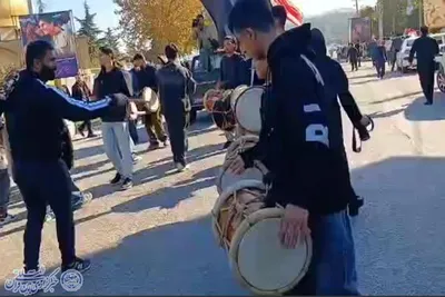 تشییع باشکوه ده آلاله سرخ از کربلای ایران؛ ساری در سالروز شهادت حضرت زهرا(س)