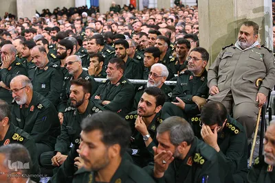 دیدار فرماندهان سپاه با رهبر معظم انقلاب