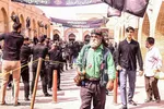 آیین عزاداری ۱۳ محرم در مسجد ملااسماعیل یزد‎