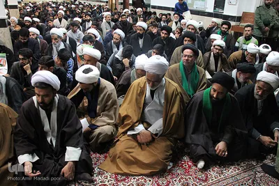 تجمع روحانیون و طلاب حوزه علمیه خراسان‌جنوبی بمناسبت شهادت سردار سلیمانی