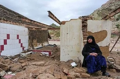 ۴۴ خانوار مددجو بر اثر سیلاب سیستان آسیب دیدند