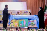 مراسم نقالی خوانی نوآموزان مراکز پیش دبستانی اراک