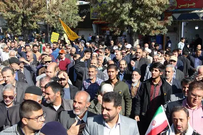 راهپیمایی حمایت از مردم مظلوم غزه و محکومیت رژیم کودک‌کش صهیونیستی‎