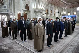 تجدید میثاق جامعه دانشگاهی با آرمانهای معمار کبیر انقلاب اسلامی در حرم مطهر امام خمینی(ره)