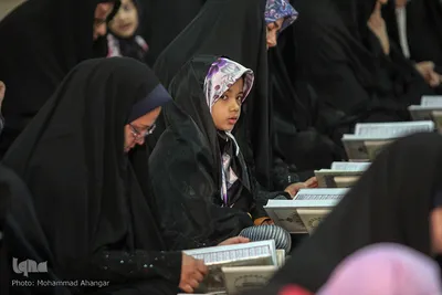 جزءخوانی قرآن کریم در مسجد جامع خرمشهر 