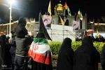 اجتماع شبانه مردم در سوگ رهبر شهید - تبریز