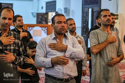 مراسم سوگواری شب شهادت امام حسن عسکری(ع) شاهچراغ