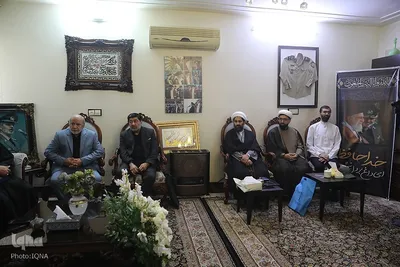 دیدار جامعه قرآنی با خانواده شهید سیدعبدالرحیم موسوی