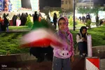 اجتماع شبانه مردم خمینی‌شهر در حمایت از وطن