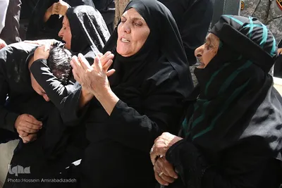 مراسم تشییع پیکر شهید «علی یاری» در بیرجند
