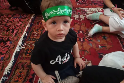 مراسم شیرخوارگان حسینی در اهر