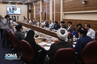نشست هماهنگی مراسم اربعین تدفین رهبر شهید انقلاب