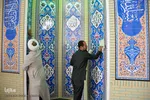 آیین غبارروبی مساجد در بیرجند