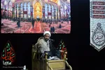 مراسم عزاداری شب سوم محرم در حرم علی ابن حمزه(ع)