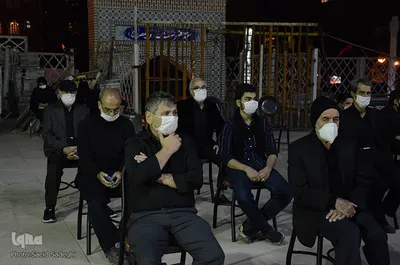 عزاداری شب هشتم ماه محرم در مسجد ولیعصر تبریز‎‎
