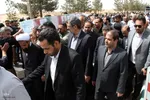 تشییع پیکر شهید هسته‌ای در یزد
