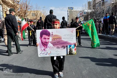 راهپیمایی ۲۲ بهمن در کاشمر