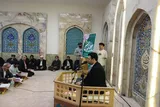 عکس | برگزاری محفل انس با قرآن در امامزاده هاجره خاتون سنندج