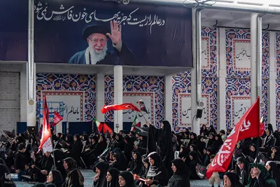 سوگواره رهبر شهید ایران در کرج