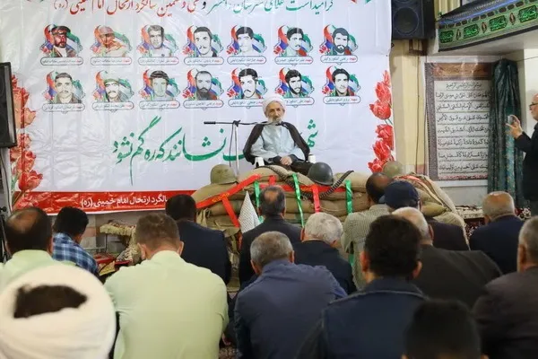 عکس یادواره شهدای روستای اشکور رامسر