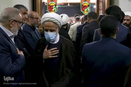 مجلس ترحیم آیت‌الله محمدعلی ناصری(ره) در مسجد ارگ