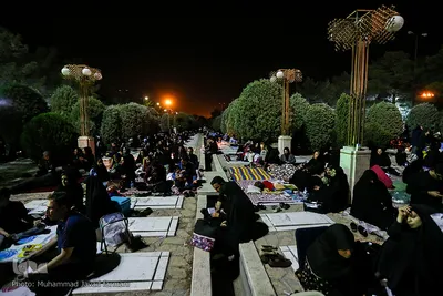 شب قدر بیست و یکم رمضان در جوار شهدا