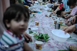 مراسم اعتکاف بانوان در مسجد باغستانی
