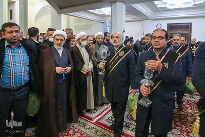 مراسم سوگواری شام بزرگداشت شهادت حضرت شاهچراغ(ع)‎‎