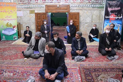 مراسم احیای شب قدر در آستان مقدس حضرت سید حمزه (ع) تبریز