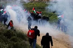 Affrontements entre Palestiniens et l'occupation en Cisjordanie
