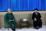 دیدار جانشین فرمانده کل سپاه پاسداران با حجت‌الاسلام عبادی