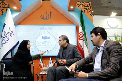 غرفه ایکنا درهفتمین روز نمایشگاه مطبوعات