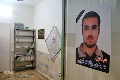وداع با پیکر طلبه شهید مدافع امنیت مهدی زاهدلویی